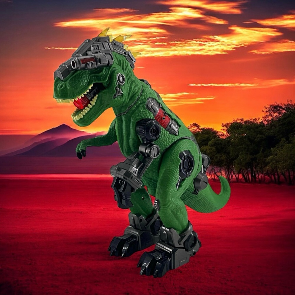 Adventure Force Ultra Exosaur T-Rex Electric Jurassic Cyborg Robotic Dinosaur